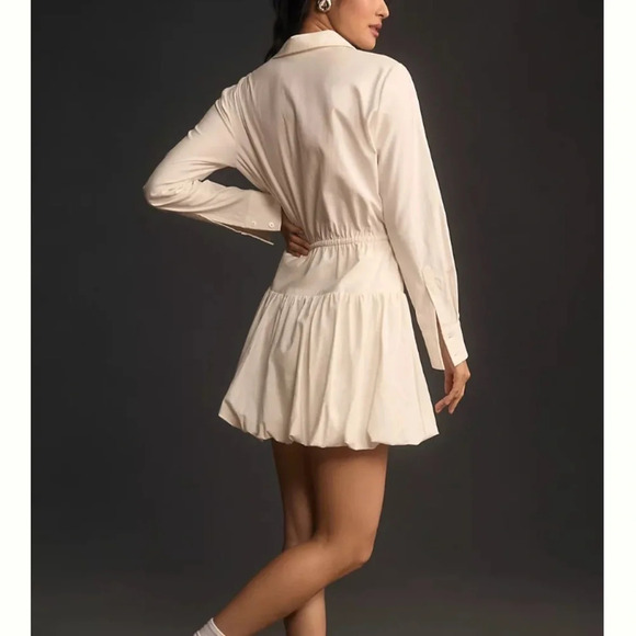 NWT Reformation MOIRA DRESS WHITE 10 $228 spring designer summer boho formal - Picture 2 of 3